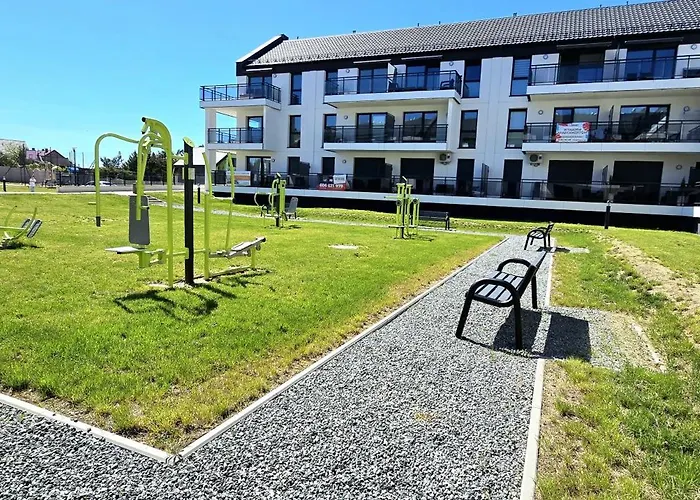 Apartament Amber Sky By Triapart - Grill, Boisko, Dwa Miejsca Parkingowe Jantar