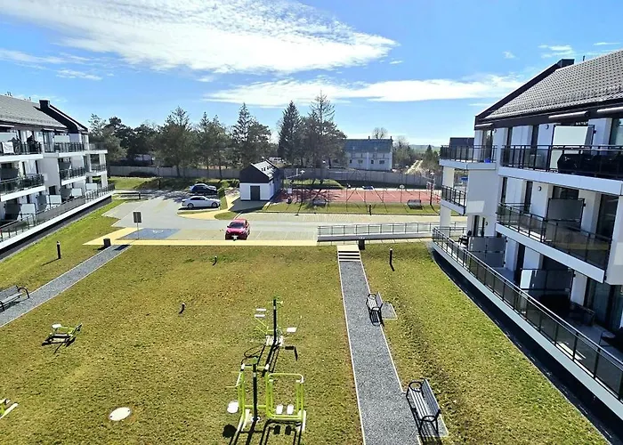 Amber Sky By Triapart - Dwa Miejsca Parkingowe 公寓 詹塔尔